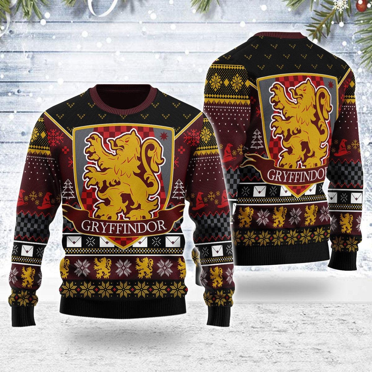 The Gift Of Gryffindor Harry Potter Ugly Christmas Sweater