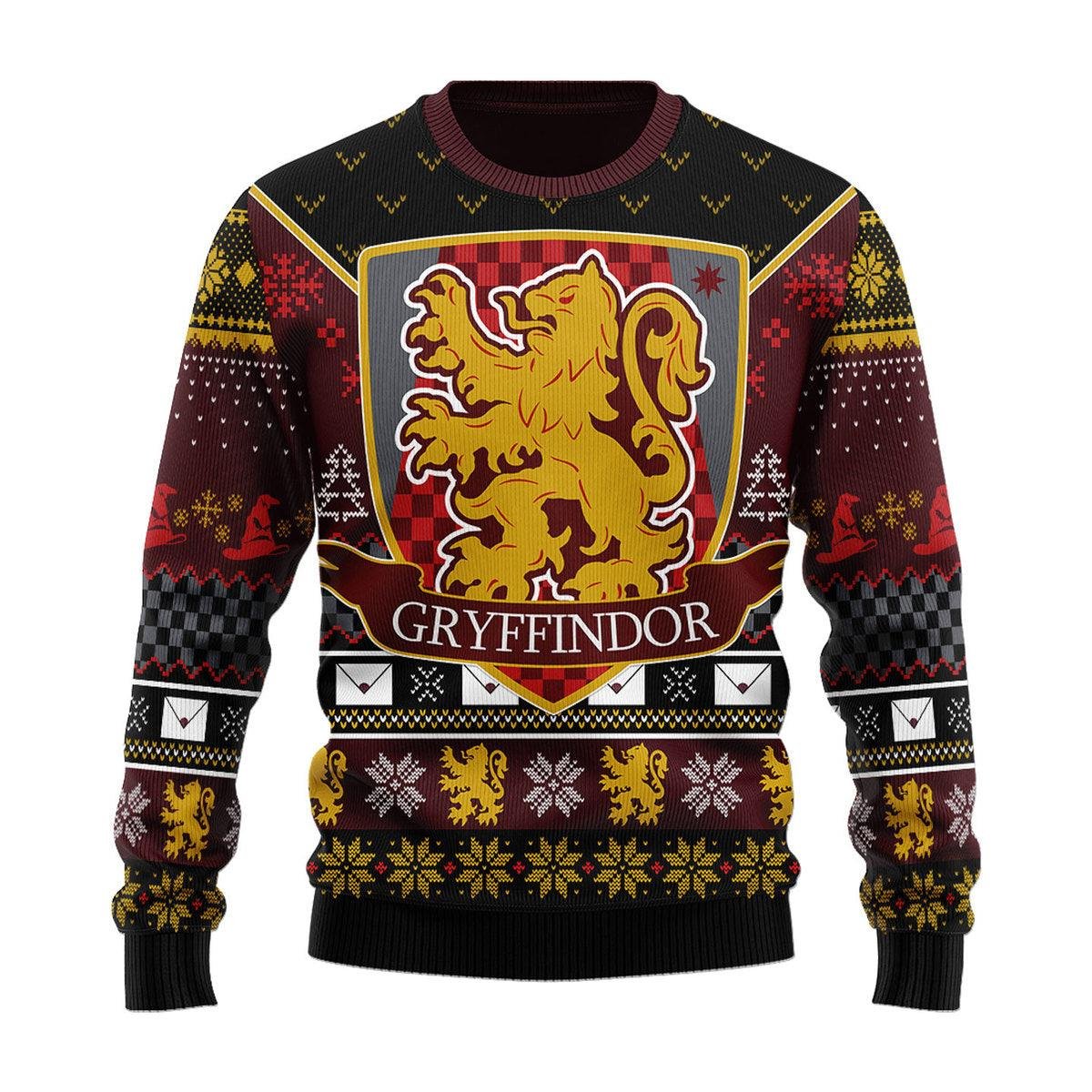 The Gift Of Gryffindor Harry Potter Ugly Christmas Sweater