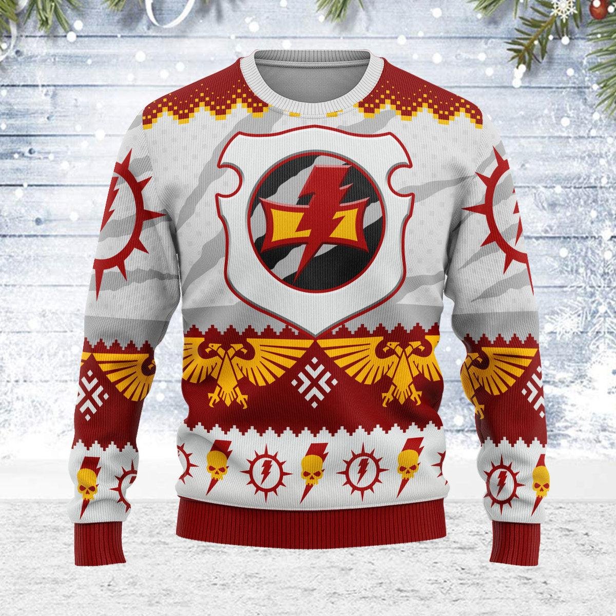 White Scars Iconic Ugly Christmas Sweater