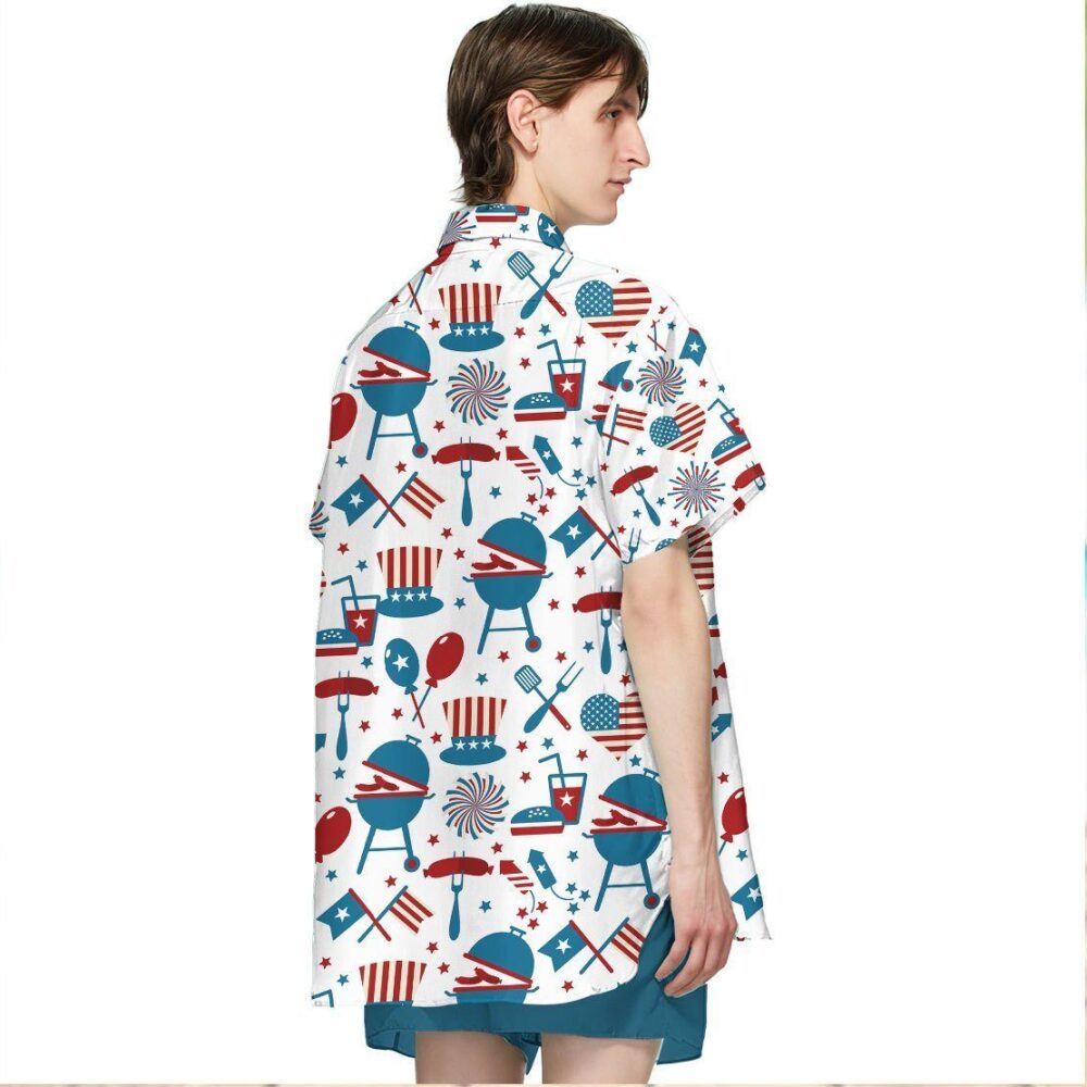 4Th Of July Custom Hawaii Shirt