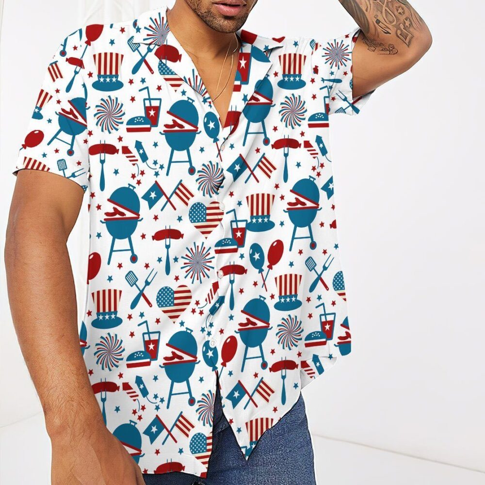 4Th Of July Custom Hawaii Shirt