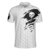 The Golf Skull Short Sleeve Golf Polo Shirt 3