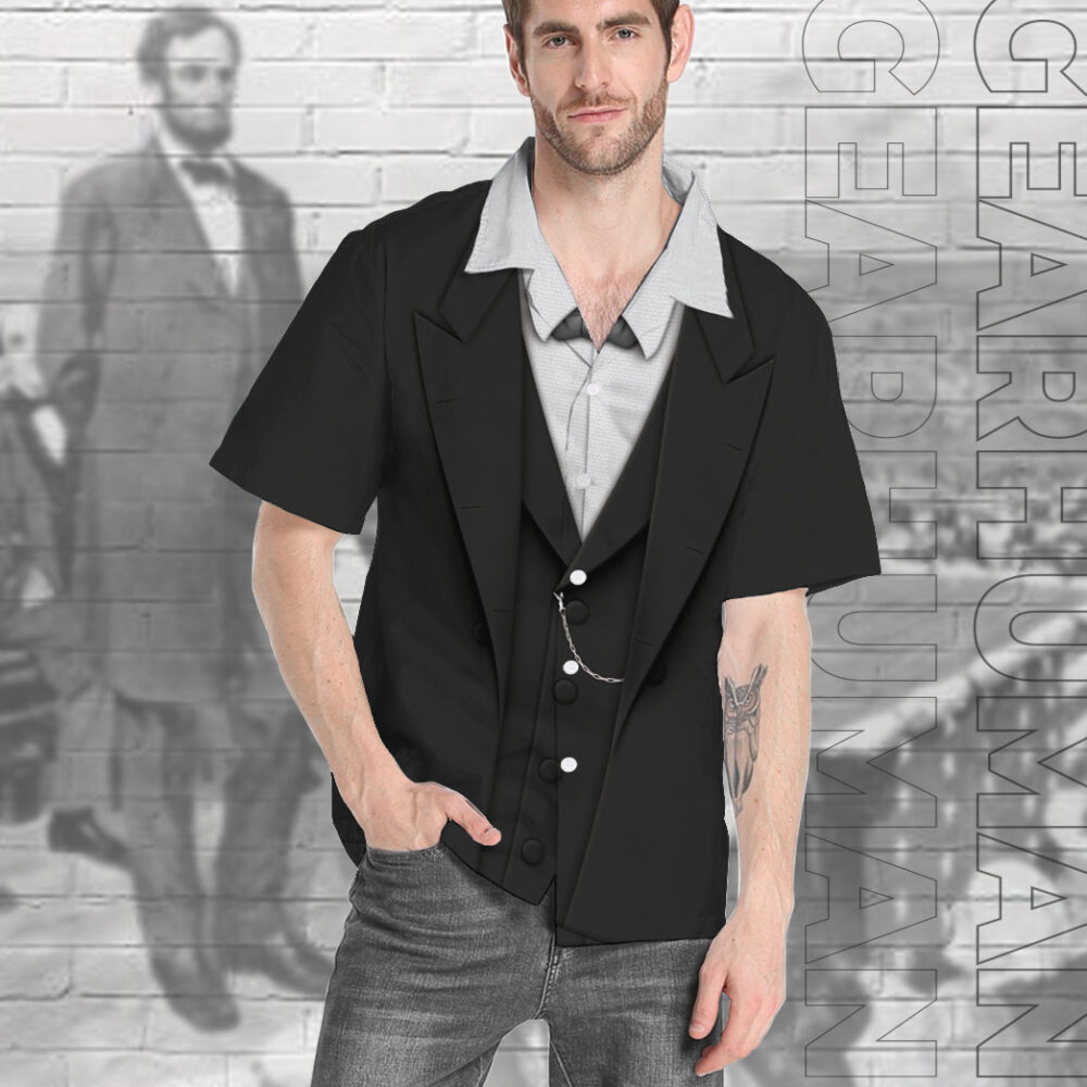 Abraham Lincoln Custom Short Sleeve Shirt