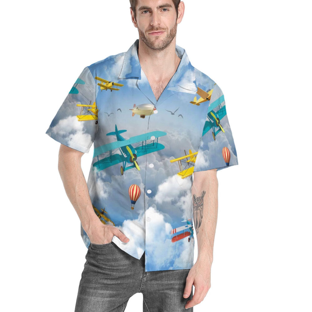 Aerobatic Planes Custom Hawaii Shirt