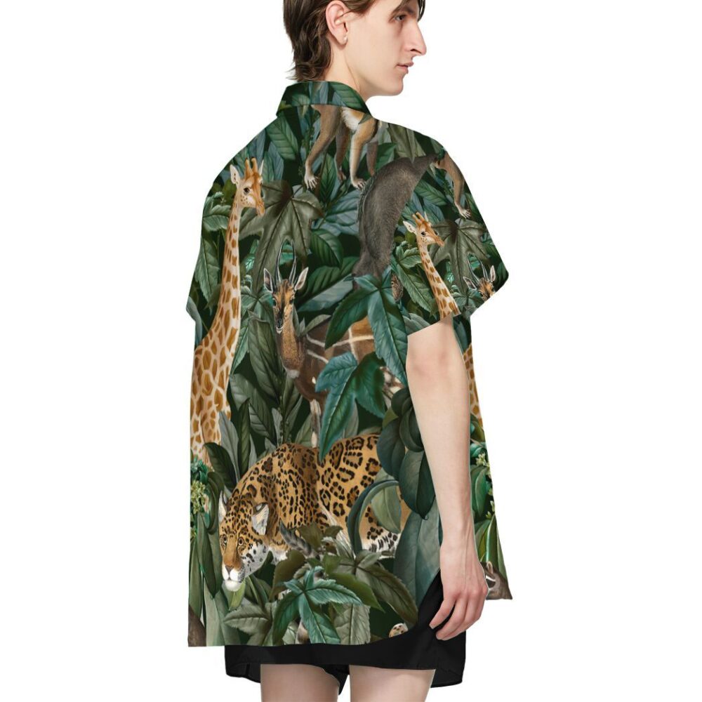 African Wild Animal Hawaii Shirt