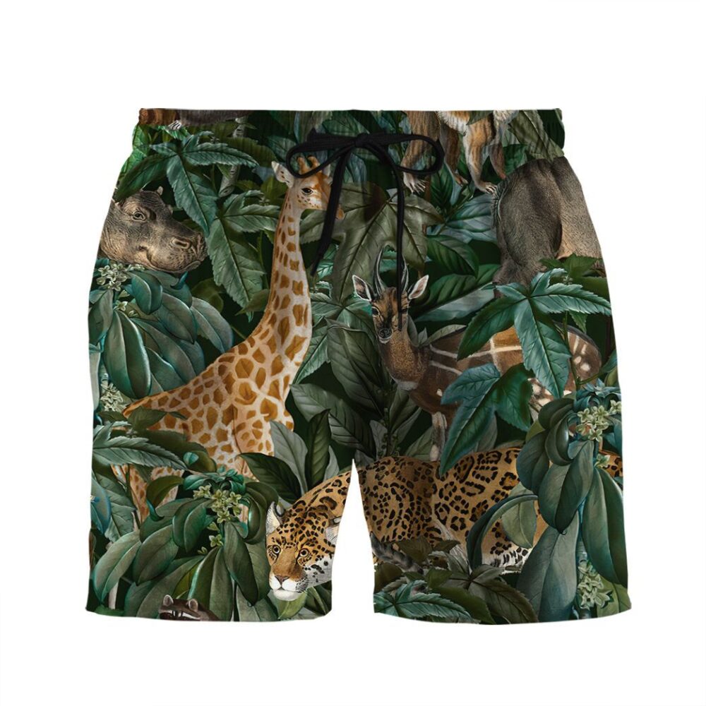 African Wild Animal Hawaii Shirt