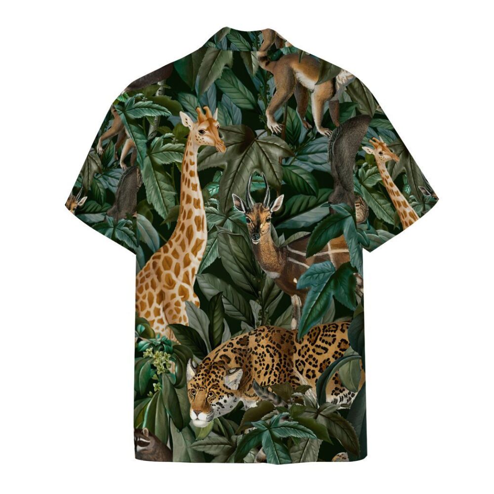 African Wild Animal Hawaii Shirt