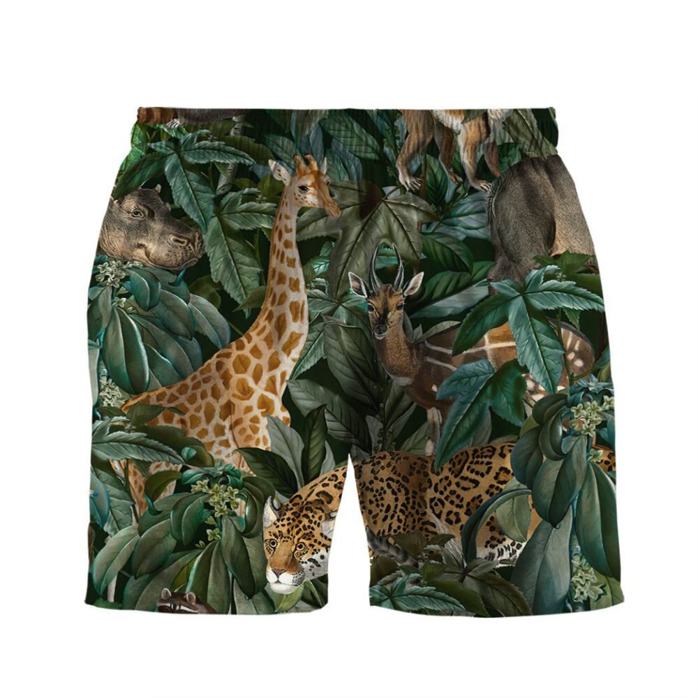 African Wild Animal Hawaii Shirt