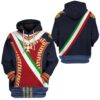 Agustn De Iturbide Custom Hoodie Apparel Wlep9