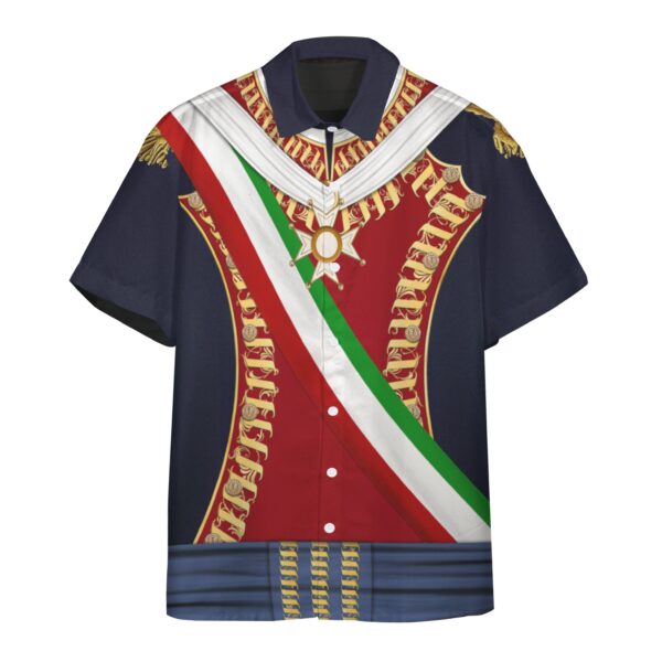 Agustín de Iturbide Custom Short Sleeve Shirt