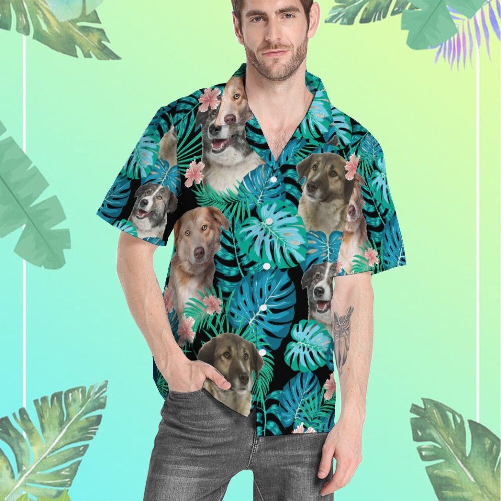 Aidi Dog Summer Custom Short Sleeve Shirt