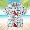 Aircraft Pattern Hawaii Shirt N4L9P