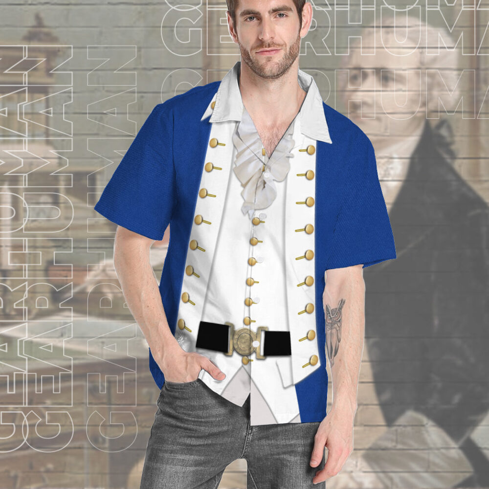 Alexander Hamilton Custom Short Sleeve Shirt