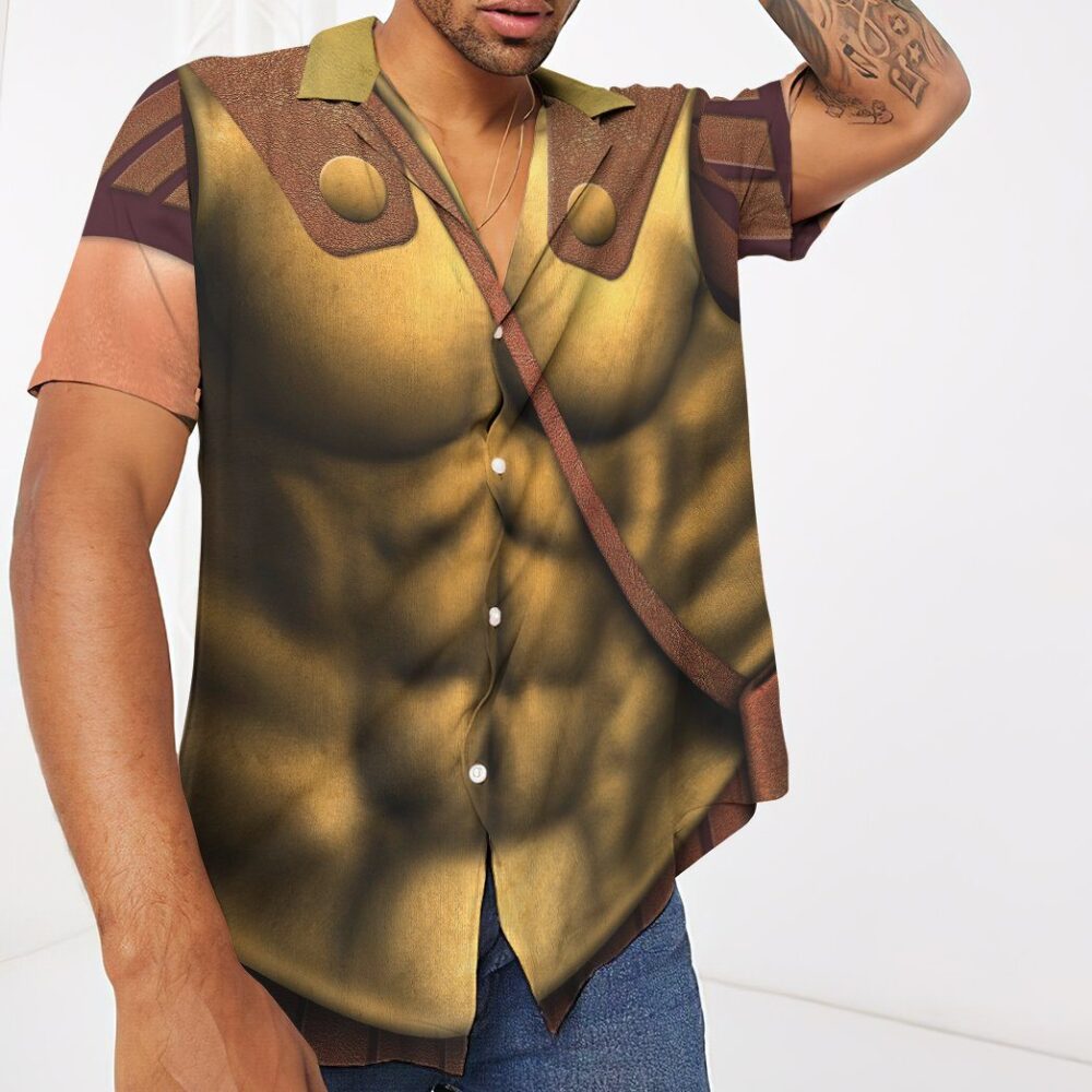 Alexander The Great Custom Short Sleeve Shirt