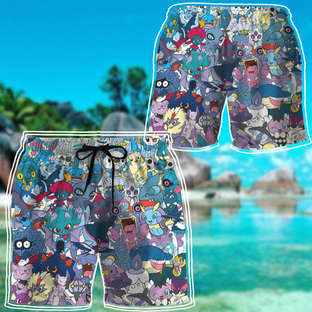 All The Water Pokémon You Could Realize Short Sleeve Shirt