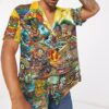 Aloha Spirits With Tiki Custom Hawaii Shirt Qwywl