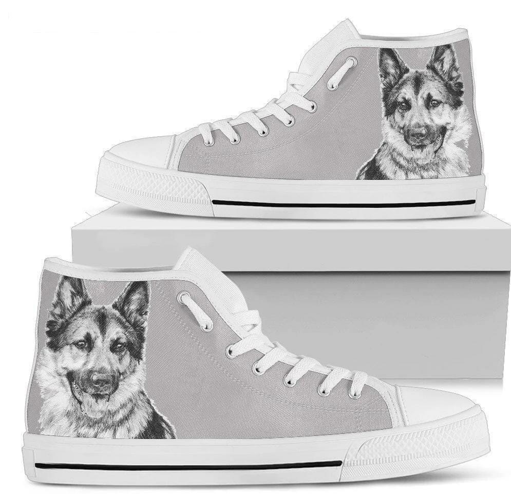 Amazing German Shepherd Women High Top Shoes Style