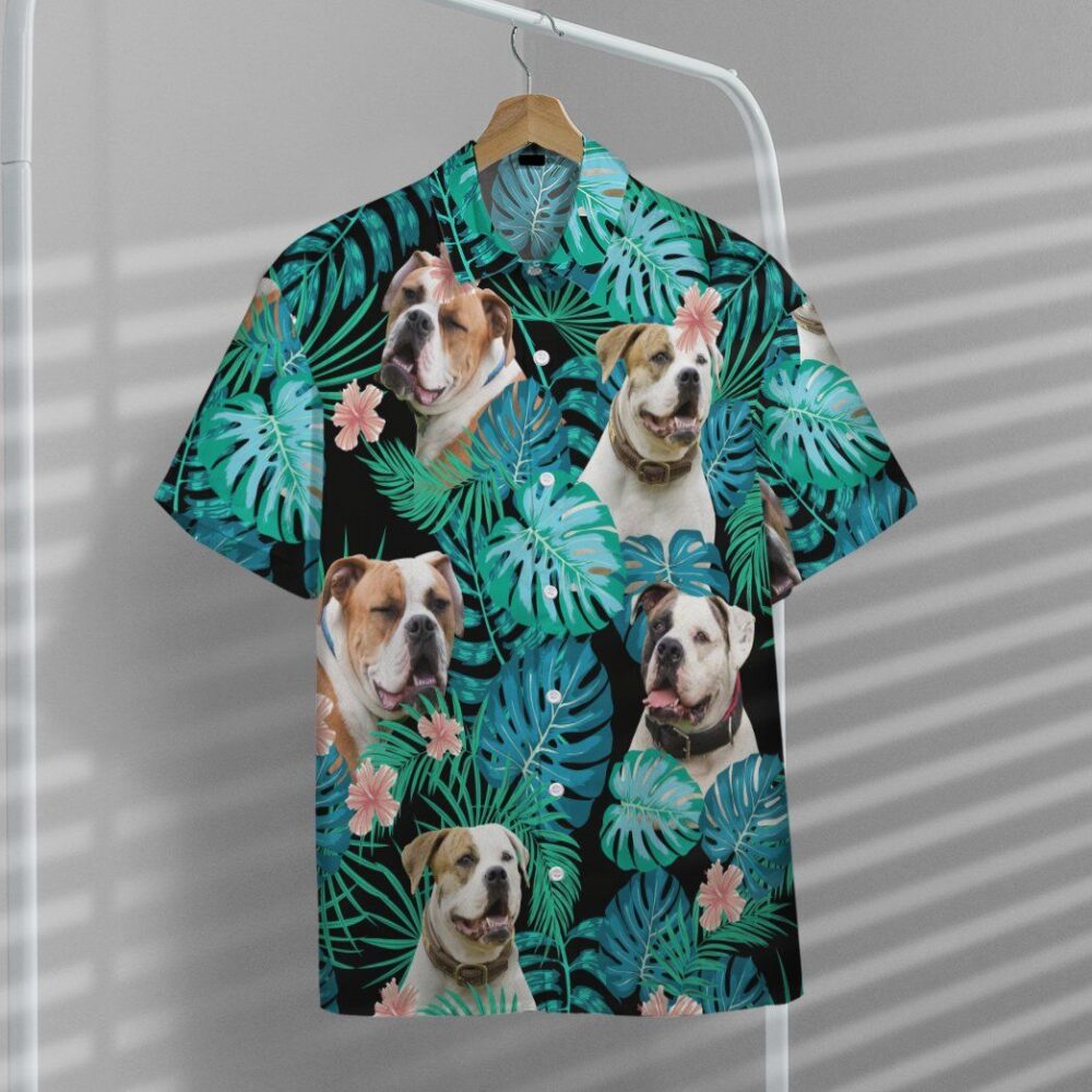 American Bulldog Summer Custom Short Sleeve Shirt