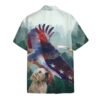 American Eagle And Dog Hawaii Shirt X9Hhf