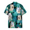 American Eskimo Dog Summer Custom Short Sleeve Shirt Xn9Ap