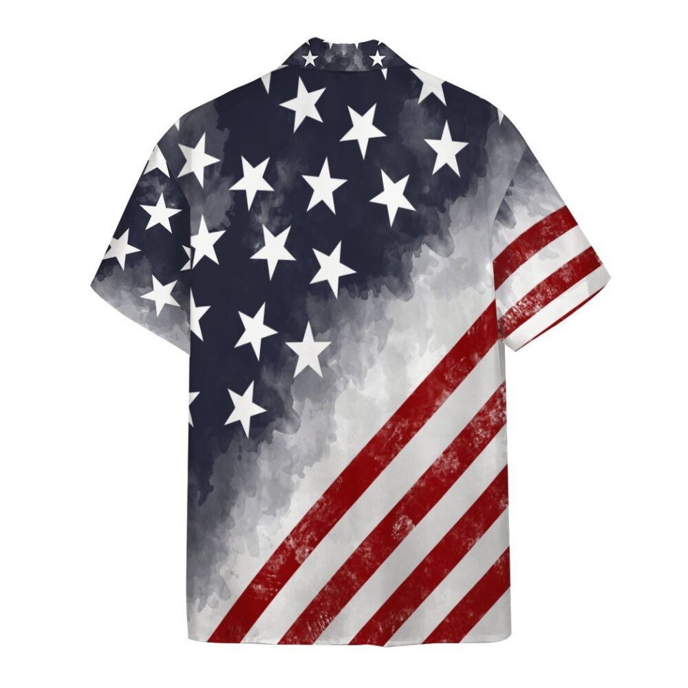 American Flag Custom Short Sleeve Shirt