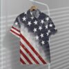 American Flag Custom Short Sleeve Shirt Xox24