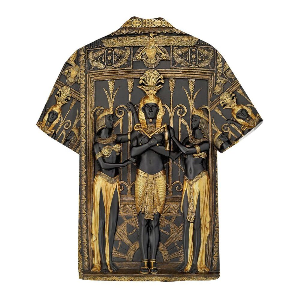 Ancient Egypt Pharao Custom Short Sleeves Shirt