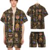 Ancient Egyptian Deities Custom Short Sleeves Shirt E4Bry