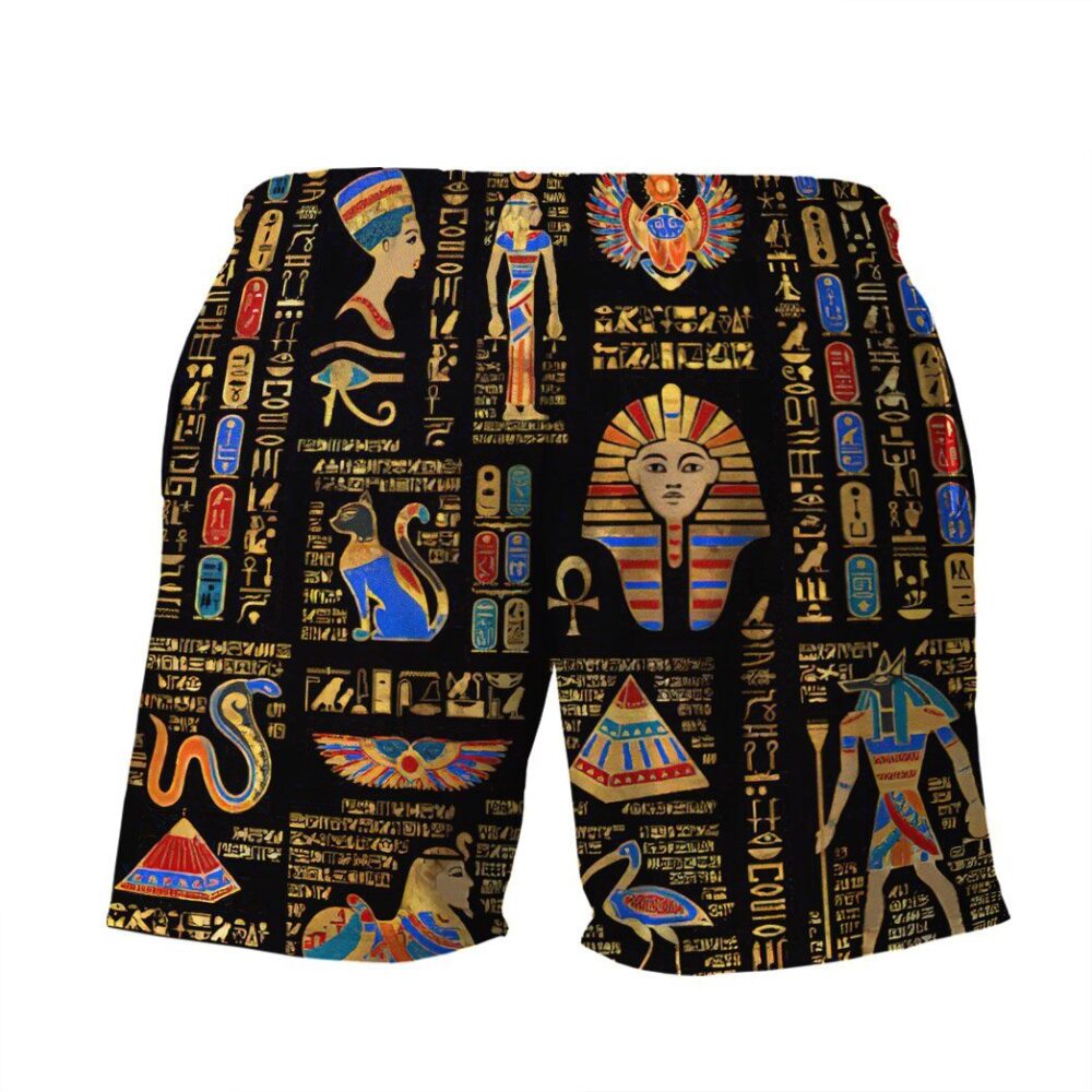 Ancient Egyptian Deities Custom Short Sleeves Shirt