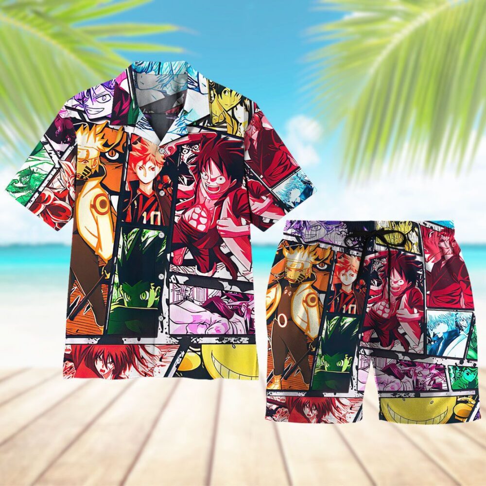 Anime Collection Hawaii Shirt