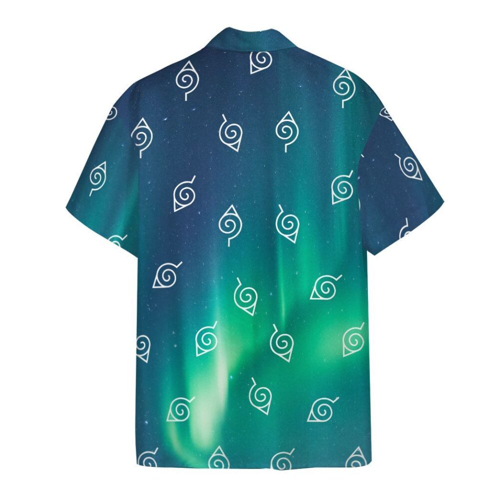 Naruto Aurora Button Up Hawaii Shirt