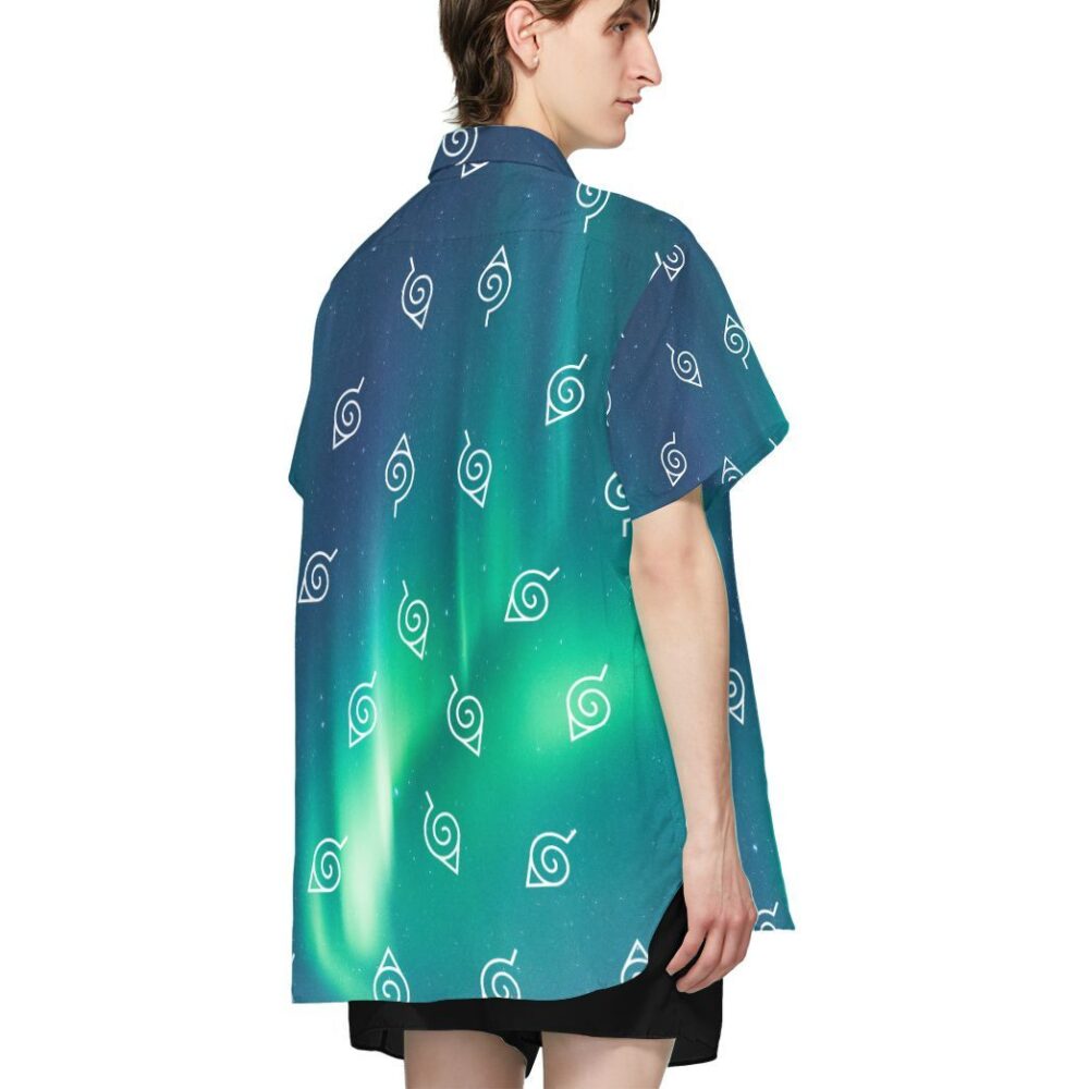 Naruto Aurora Button Up Hawaii Shirt