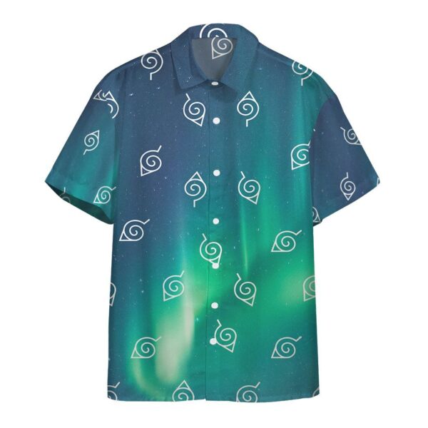 Naruto Aurora Button Up Hawaii Shirt