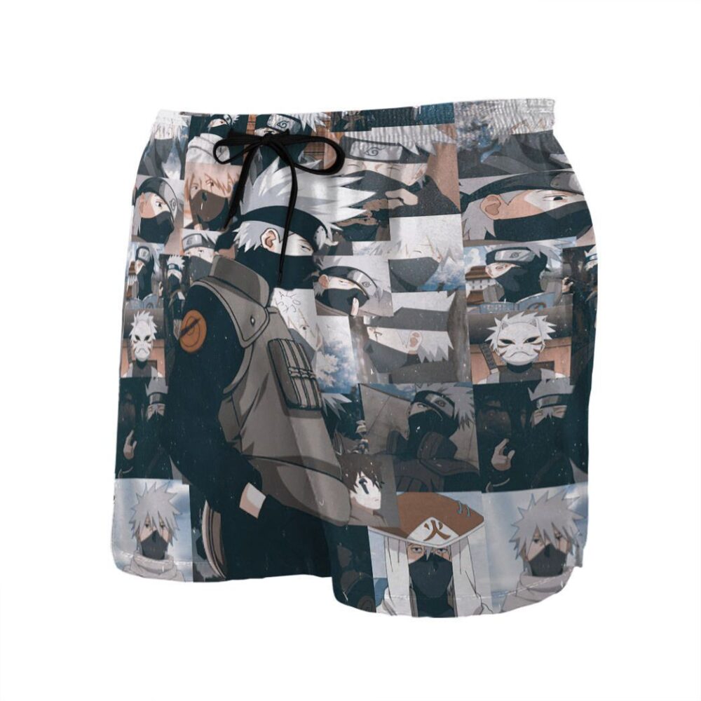 Naruto Kakashi Button Up Hawaii Shirt