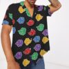 Anime Naruto Shippuden Akatsuki Colorful Pattern Hawaii Shirt 6Q52O