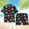 Anime Naruto Shippuden Akatsuki Colorful Pattern Hawaii Shirt F7Cmd