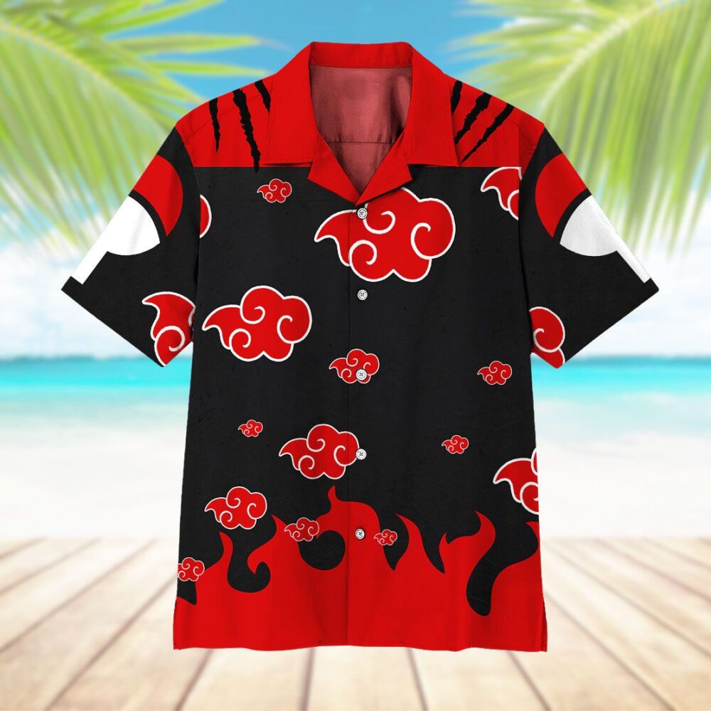 Naruto Shippuden Modern Akatsuki Custom Hawaii Shirt