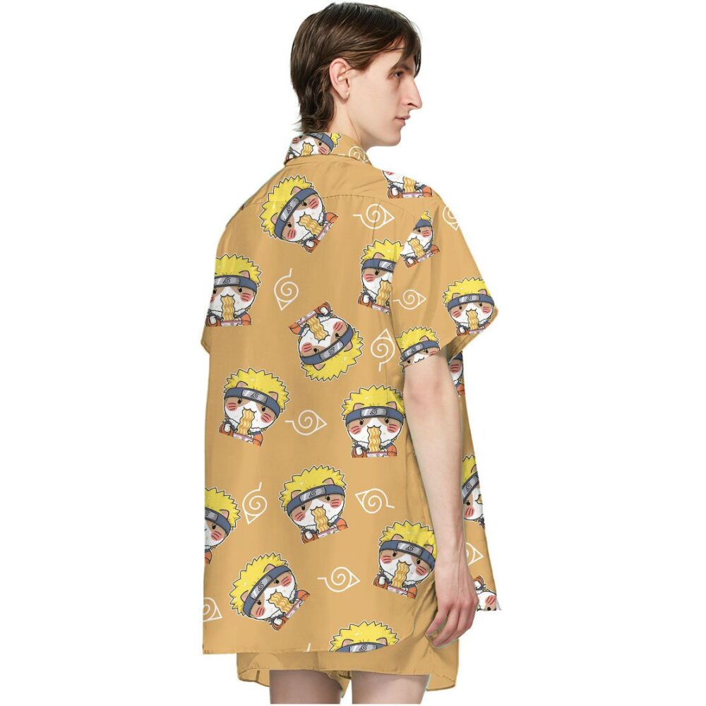 Naruto Shippuden Naruto Button Up Hawaii Shirt