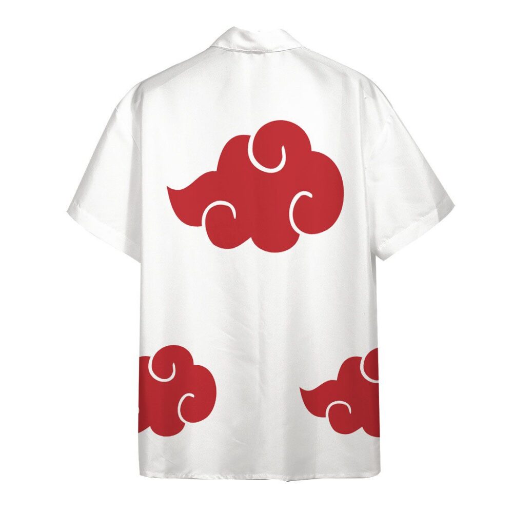 Naruto Shippuden White Akatsuki Custom Hawaii Shirt