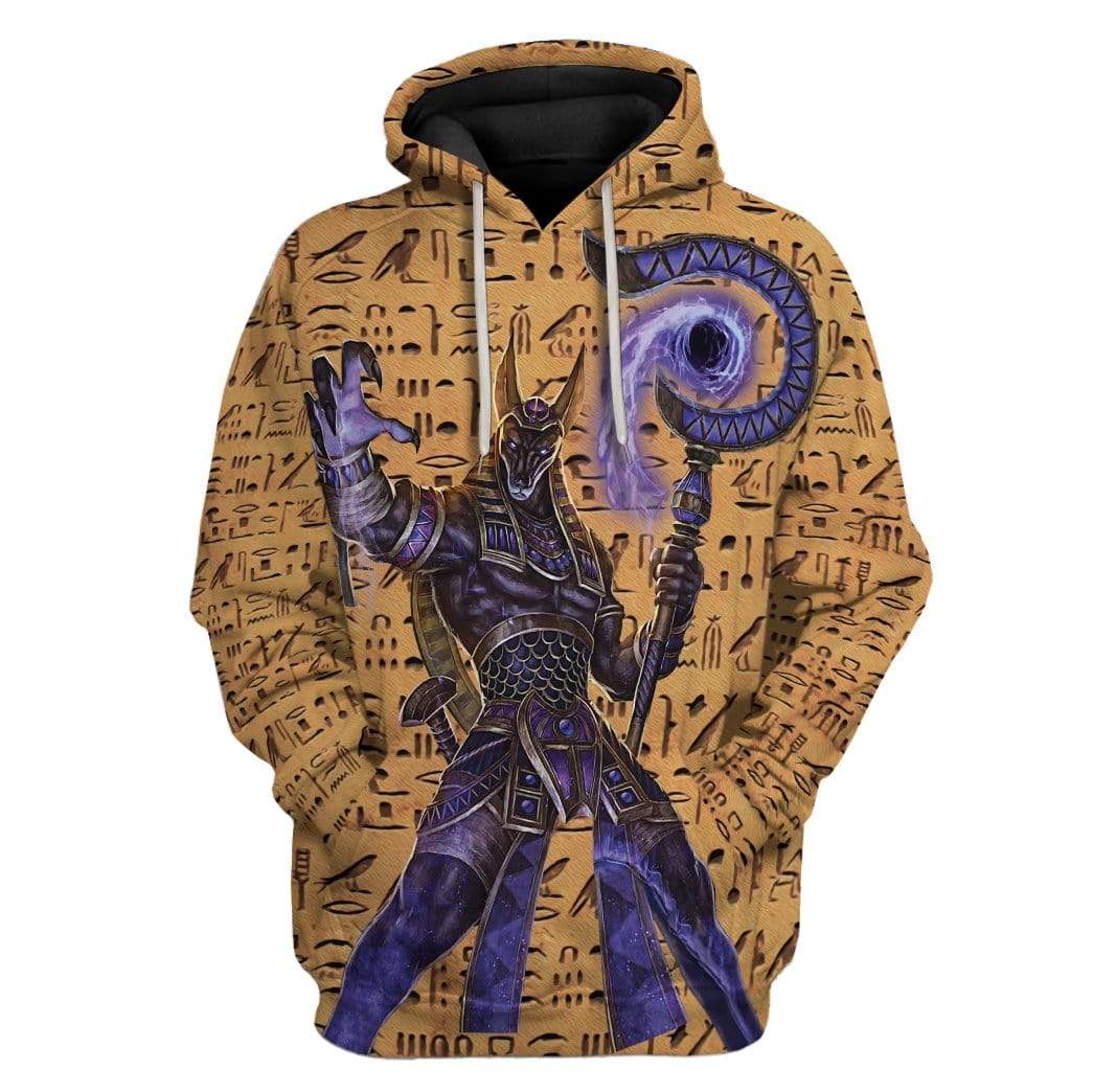 Anubis Egyptian Ancient God Custom T-Shirts Hoodies Apparel