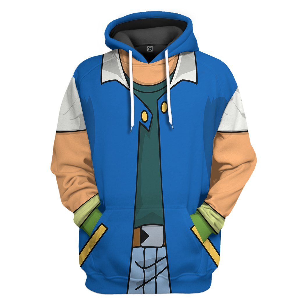 Ash Pokemon Costume Tshirt Hoodie Apparel