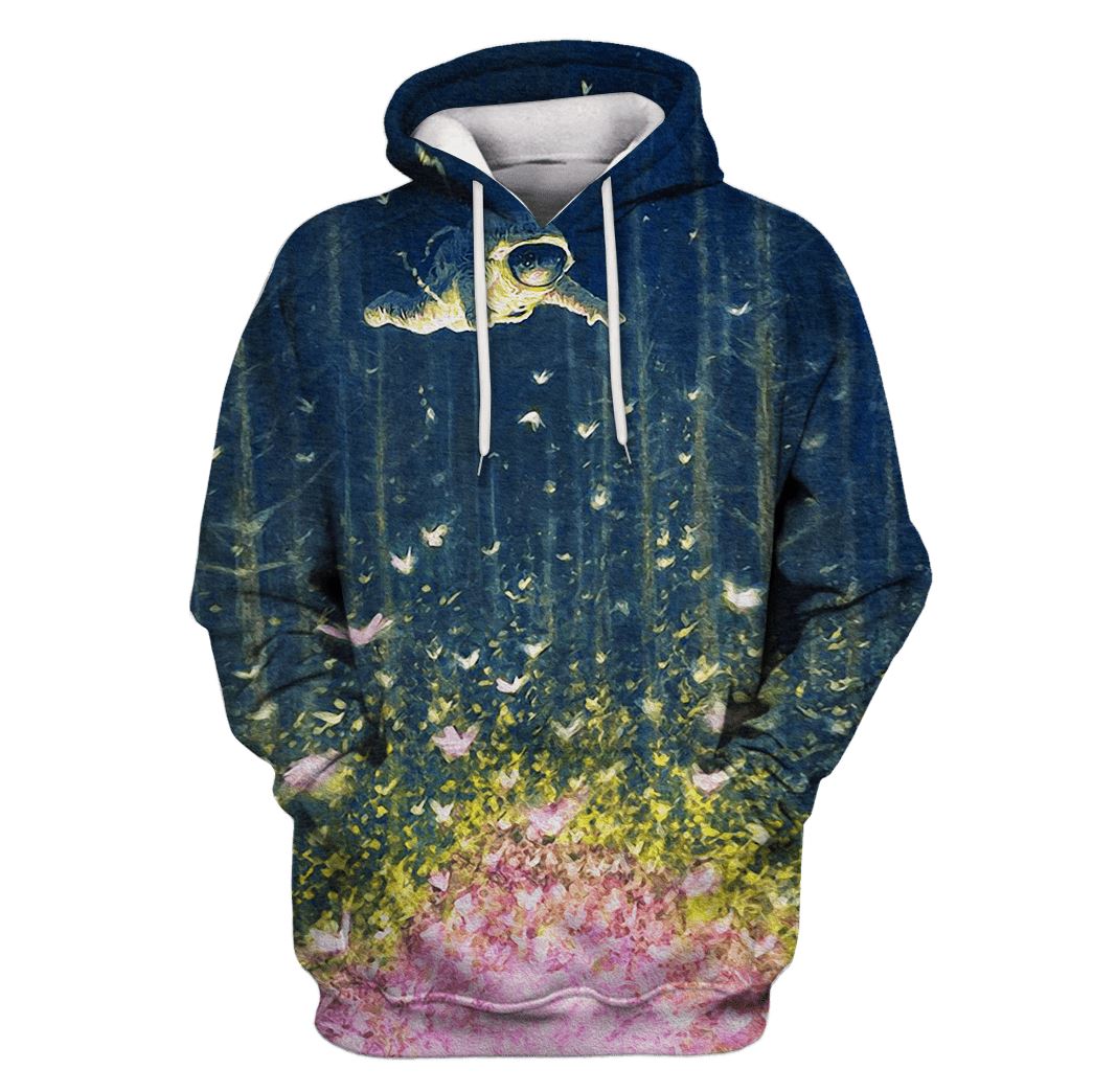 Astronaut Exploring Space Custom T-Shirt Hoodie Apparel