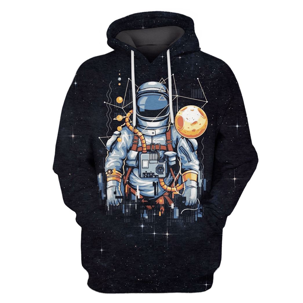 Astronaut Machine Outerspace Custom T-Shirt Hoodie Apparel