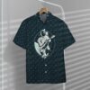 Astronaut Playing Guitar Custom Hawaii Shirt Ru0Wy