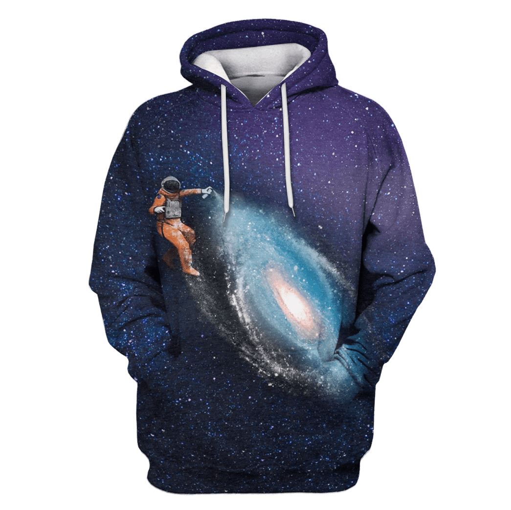 Astronut Painting Galaxy Custom T-Shirt Hoodie Apparel