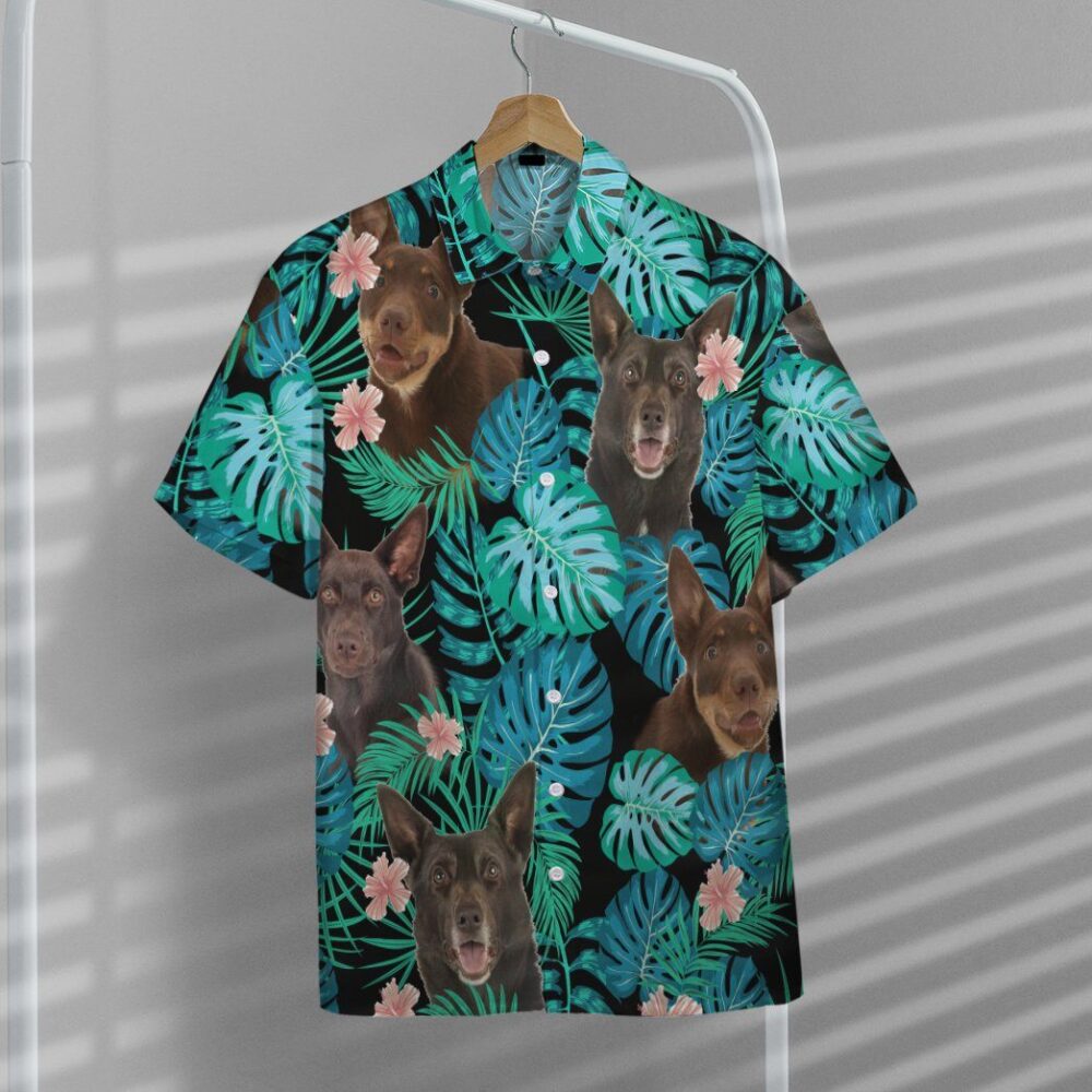 Australian Kelpie Dog Summer Custom Short Sleeve Shirt