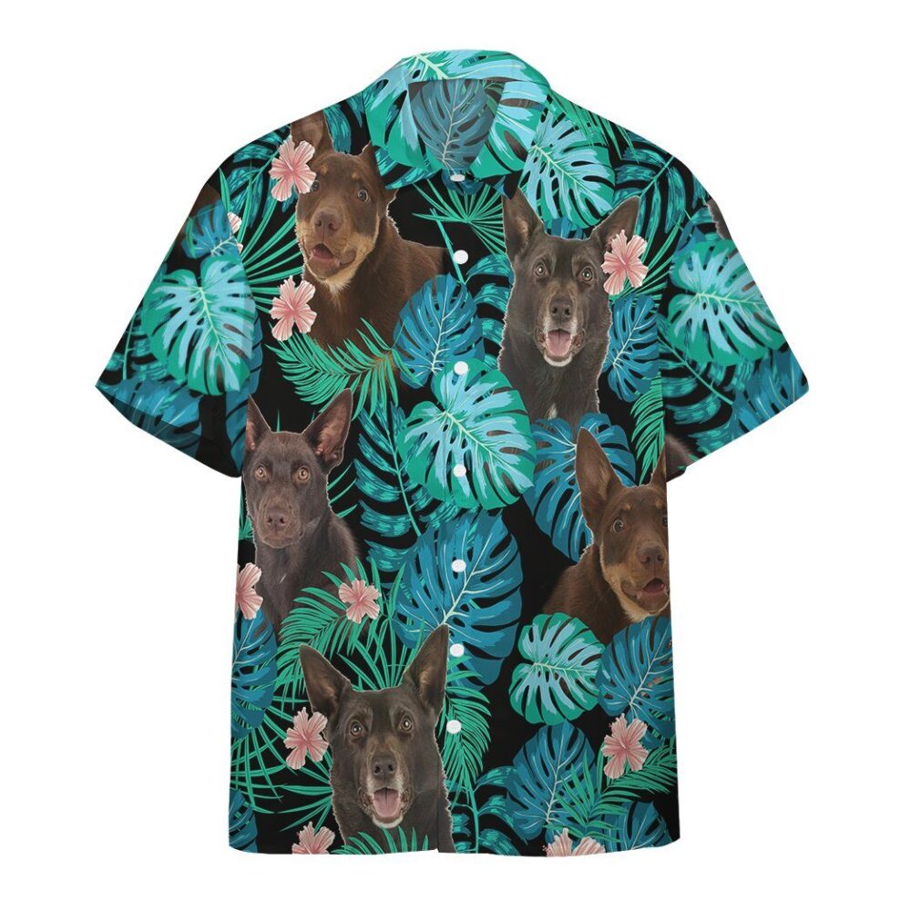 Australian Kelpie Dog Summer Custom Short Sleeve Shirt