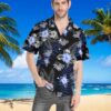 Back The Blue Hawaiian Custom Short Sleeve Shirt Nshee