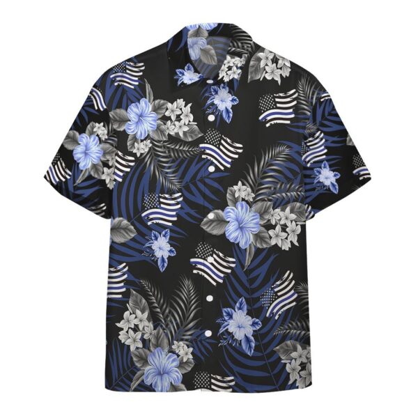 Back The Blue Hawaiian Custom Short Sleeve Shirt