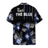 Back The Blue Hawaiian Custom Short Sleeve Shirt Zmk6G